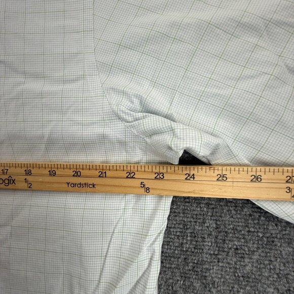 Brooks Brothers Check Cotton 16 34 Point Non-Iron Shirt Long Sleeve Button Up - Picture 6 of 15